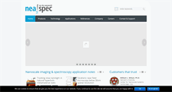Desktop Screenshot of neaspec.com