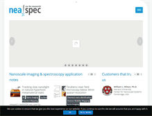 Tablet Screenshot of neaspec.com
